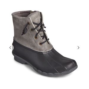COPY - Sperry Women’s Saltwater Duck Boot Grey Size: 8.5